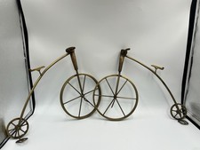 Pair Brass Vintage Penny