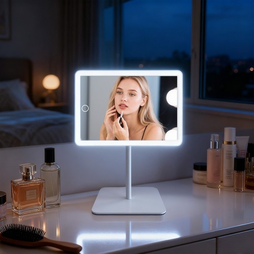 Table vanity mirror led - table,