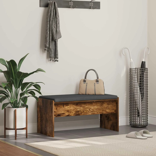 Hall bench smoked oak - bench,