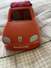 Sylvanian Families Convertible Orange Sports Car