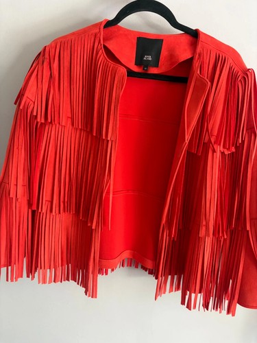 River island orange - faux, suede