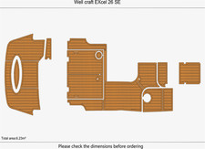 DuraEVA Seadek EVA Foam Boat flooring 1994-1996 Wellcraft EXcel 26 SE