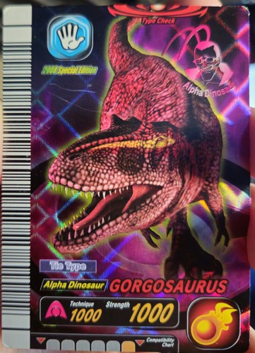 Dinosaur king gorgosaurus - dinosaur, 2008