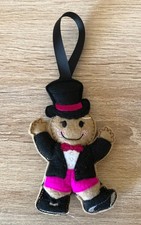 Tap Dancer Gingerbread Felt