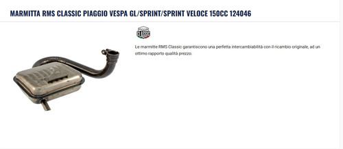 Exhaust for vespa - exhaust,