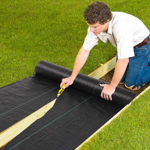Weed control fabric barrier - weed,