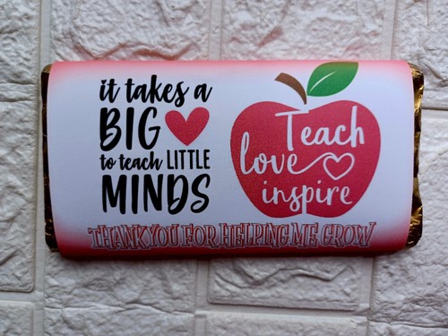 Teacher gift chocolate - 6,