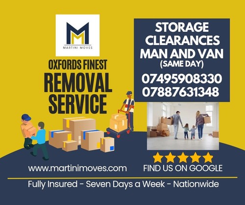 Van man oxford removals - van,