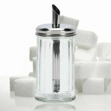 Retro Glass Sugar Dispenser
