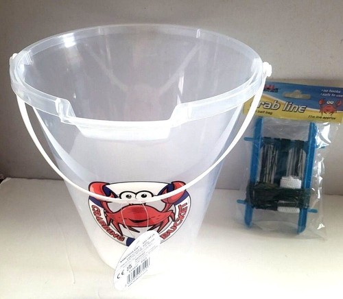 Large 20cm crab bucket - crab, &