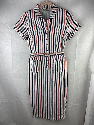 Collectif dress s white - dress, uk