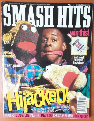 Smash hits magazine november - smash,