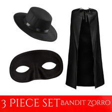 Zorro Costume 3 Piece
