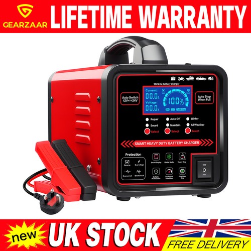 Heavy duty battery charger - heavy,