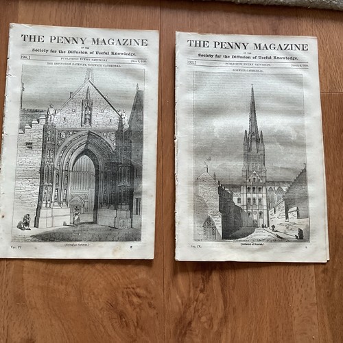 Antique print article - antique, 1835