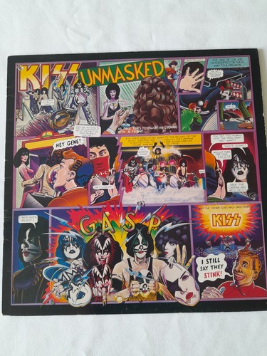Kiss unmasked vinyl album 1980 - vinyl,