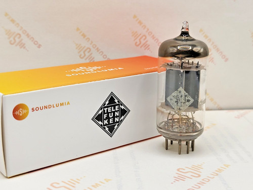 Telefunken ecc83 ribbed - 1x,