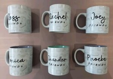 Friends TV Series Monica/Ross/Rachel/Chandler/Joey 6  Ceramic Mugs/Coffee Cups