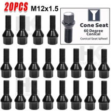 20x Car Wheel Bolts Nuts Lugs