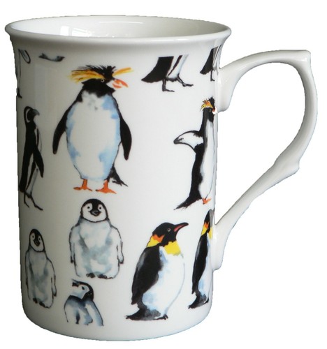 Penguin bone china - , mug