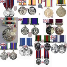 Large Selection of Official Miniature Medals with Ribbon ( WW2 Diamond Platinum