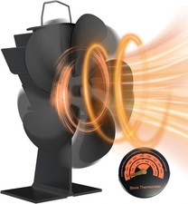 5 Blade Heat Powered Stove Top