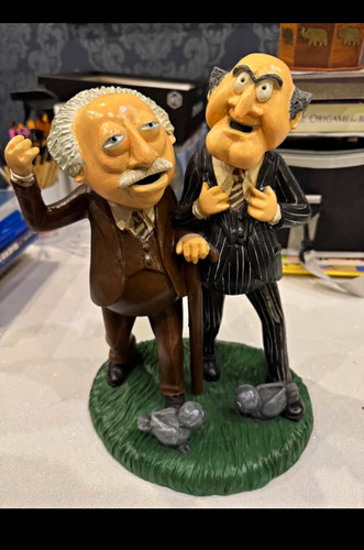 Rare statler waldorf resin - waldorf,
