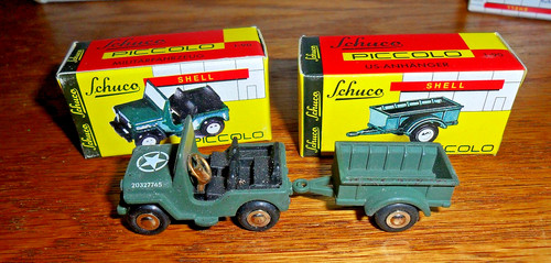 Schuco scale jeep willys - schuco,
