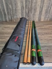 Budweiser Pool Cue Emerald Green w/Black Zipper Case Pool Stick