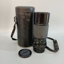 Sigma Zoom F100-200mm Camera Lens w Hard Case Photography Accessories -CP 