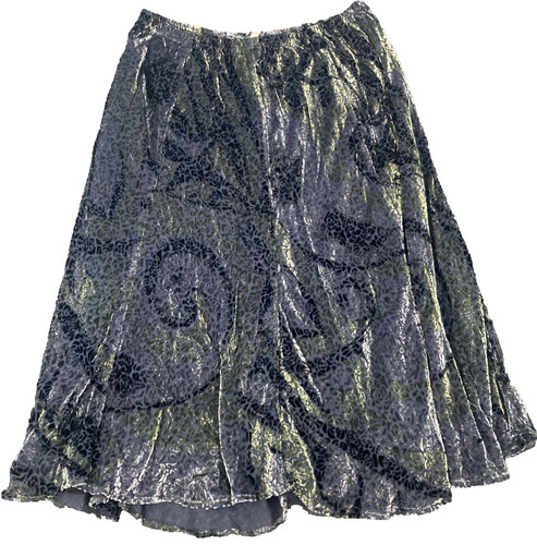 Patra silk burnout velvet - silk,