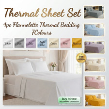 100 brushed cotton sheet set - cotton,
