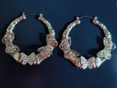 Large creole hoop - large, earrings