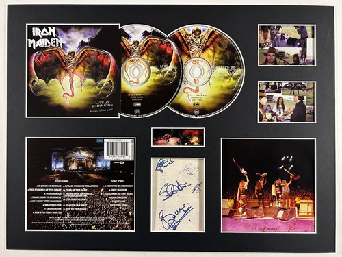 Iron maiden signed - maiden,