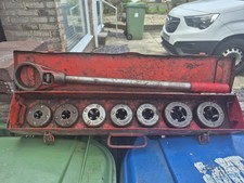 Presto Minor 2000 Pipe Threading Set 1/4" - 1" BSPT - Includes 7 x Dies in case