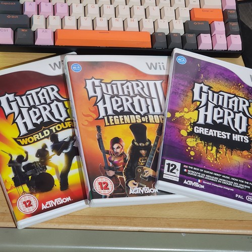 Wii guitar hero greatest - hero:,