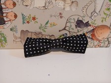 Doctor Who Second 2nd Doctor Polka Dot bow tie replica cosplay with safety pin