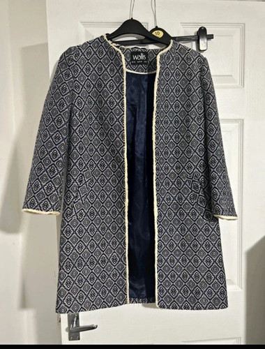 Wallis blue cream - 10, blue/cream