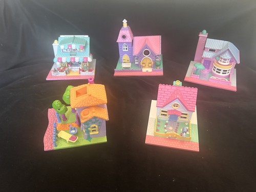 Polly pocket vintage houses - pocket,