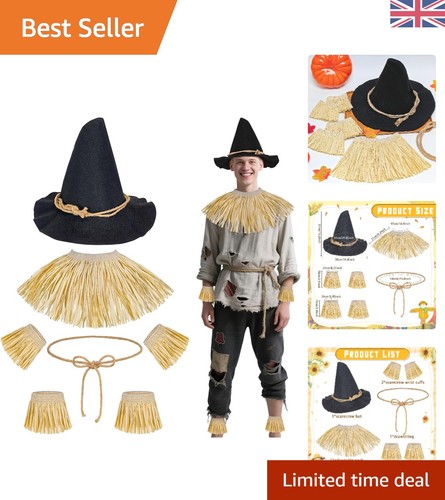 Complete scarecrow costume kit - costume,
