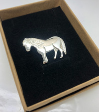 Shetland pony brooch, Scottish