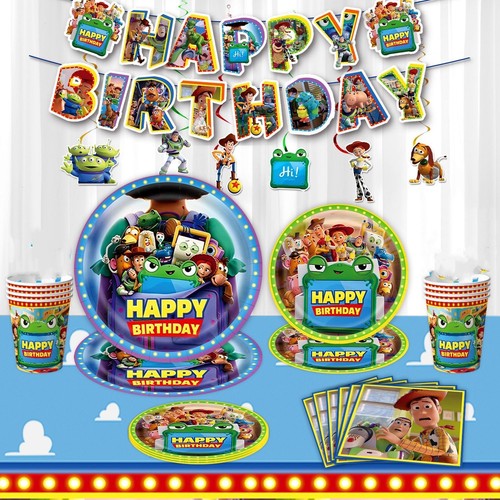 Toy birthday party decorations - toy,