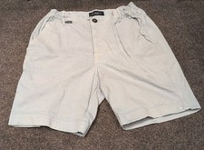 MEN'S MR MARVIS LIGHT BLUE CHINO SHORTS SIZE SMALL (S, 30") "THE ANTARCTICS"