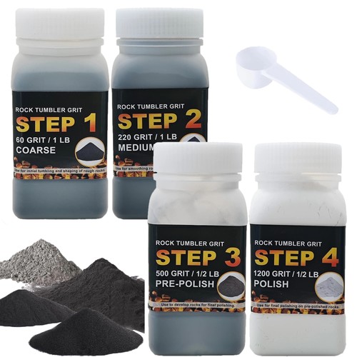 Rock tumbler grit polish - tumbler,