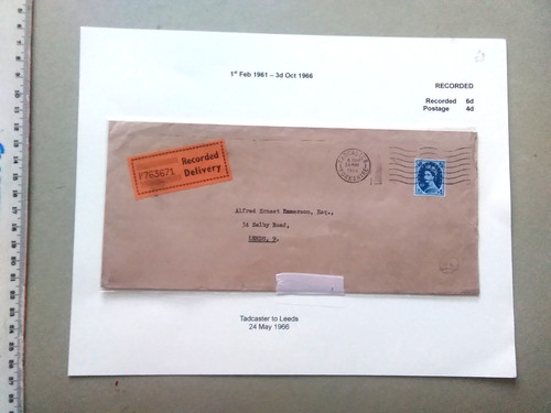 Postal history recorded - gb,