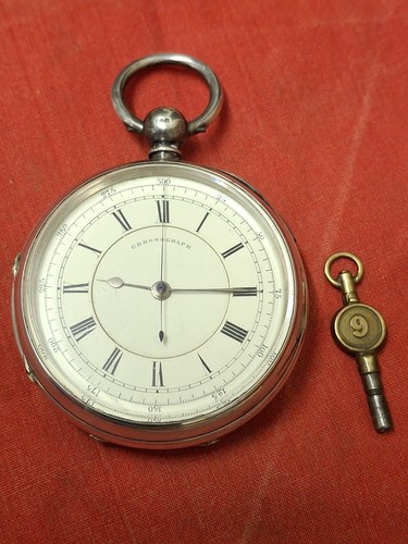 Antique large silver - silver, centre