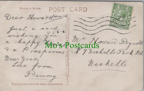 Genealogy postcard reynold - postcard,