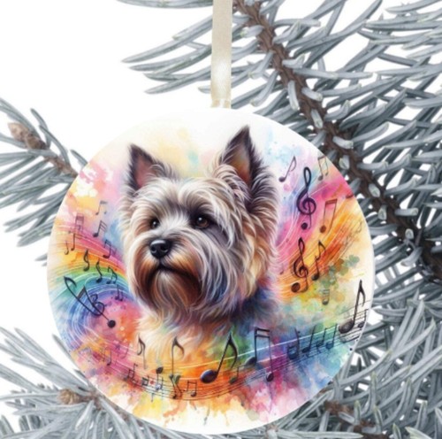 Cairn terrier dog hanging - cairn,