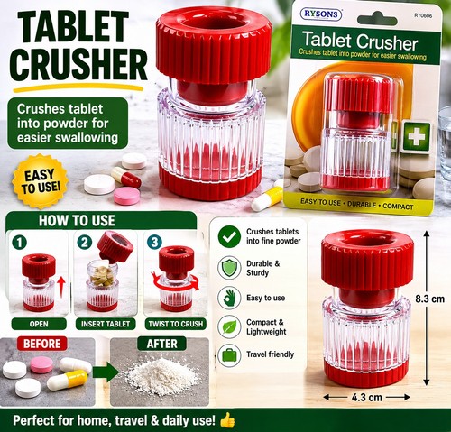 Tablet crusher pill grinder - tablet,