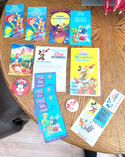 Disney vhs video fun - vhs,